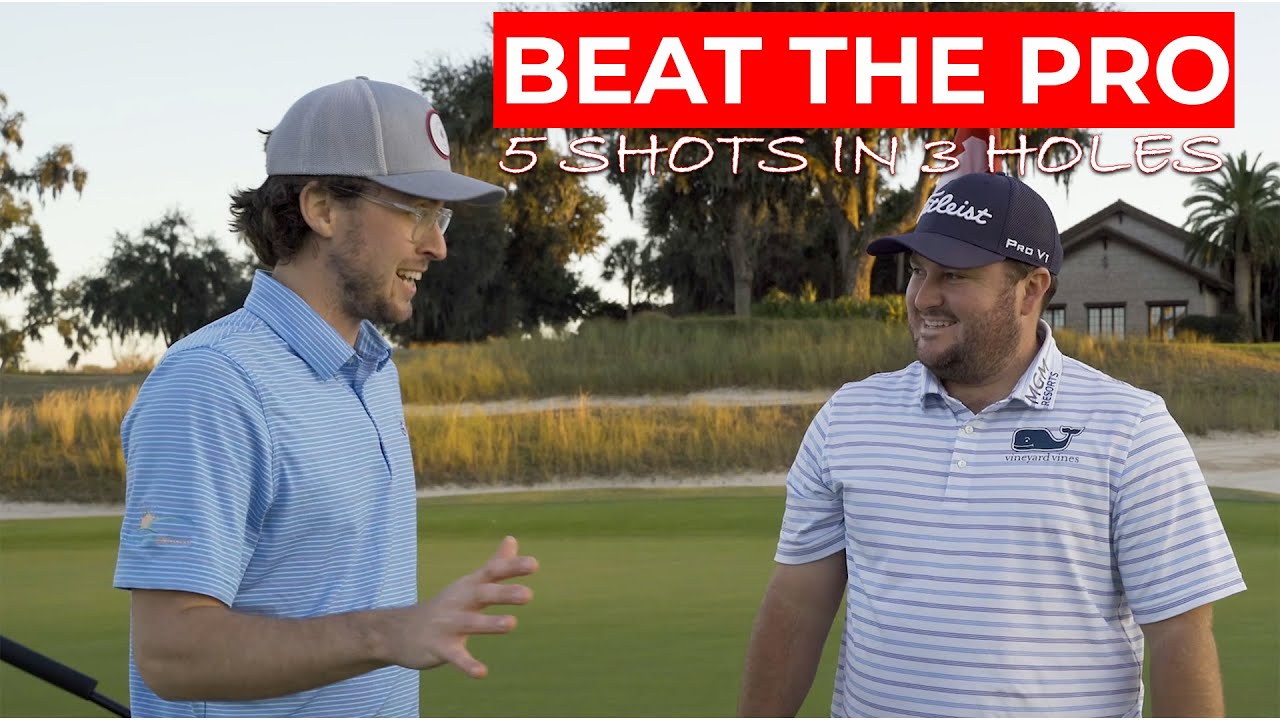 PRO VS AM 3 hole match at Frederica Golf Club YouTube