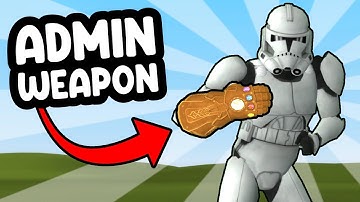 This Admin Weapon Is LITERALLY INSANE - Gmod Star Wars RP Admin Trolling