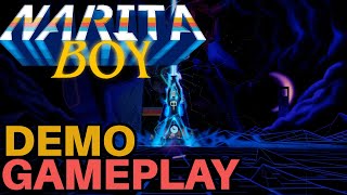 Narita Boy - Steam Demo gameplay (No Commentary)