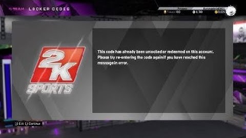 NBA 2K20 NEW LOCKER CODE!!!