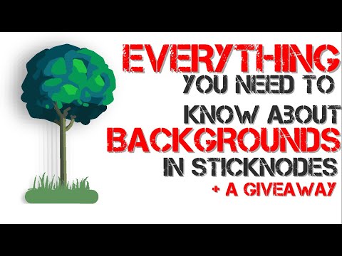 Stick Nodes tutorial #32 Everything about backgrounds