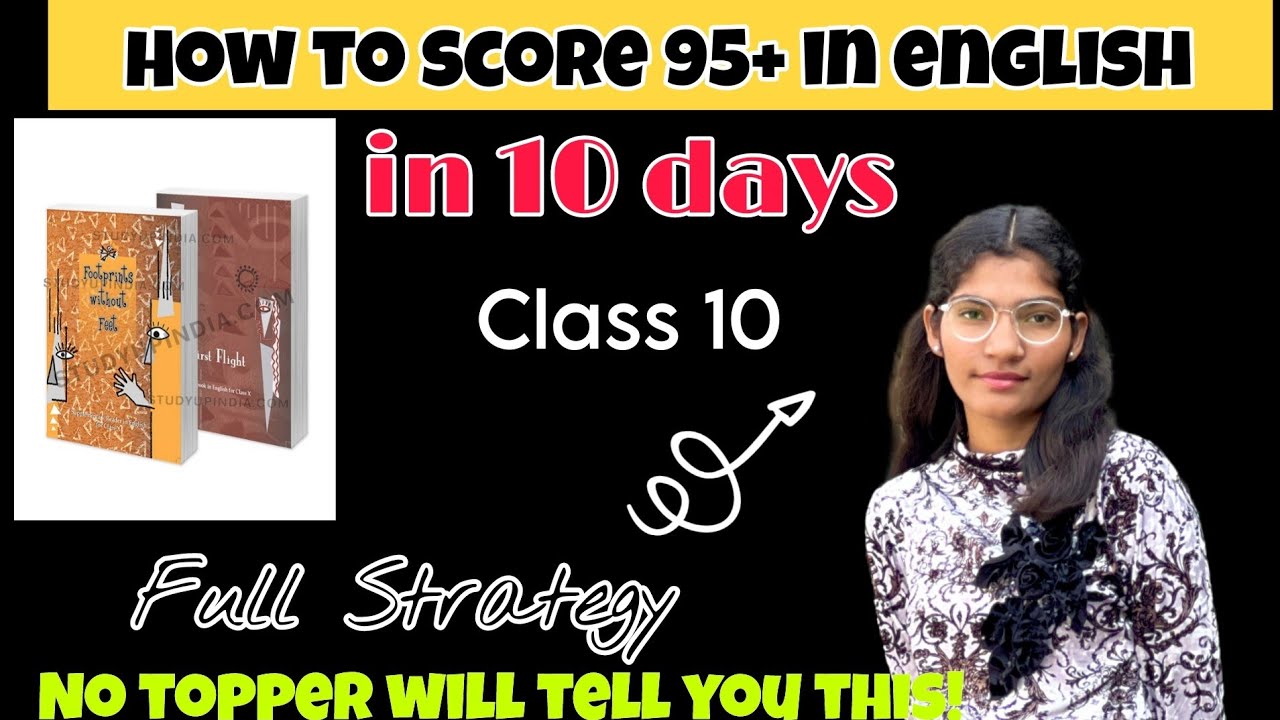 How to score 95+ in English Class 10th CBSE BOARDS in just 10 days | # ...