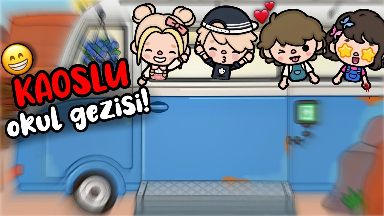 Kaoslu Okul Gezisi! 🤪 ~ Başımıza neler geldi 😂 ||TOCA LİFE WORLD TÜRKÇE||