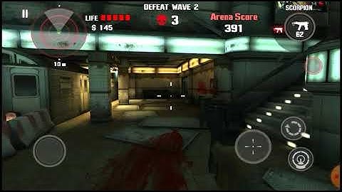 DEAD TRIGGER Gameplay (Short Version) : Arena - Bloody Subway (Scorpion Only) Part.4