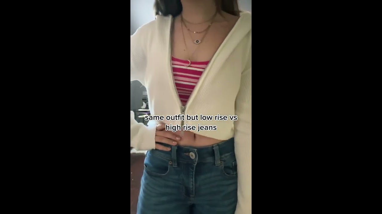 Low Rise Vs High Jeans 