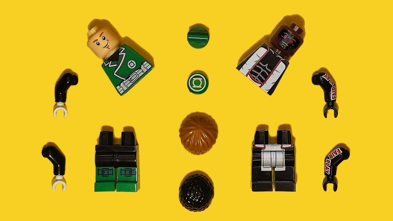 LEGO Green Lantern & Mr. Terrific | Superman 2025 | Unofficial Minifigure | DC