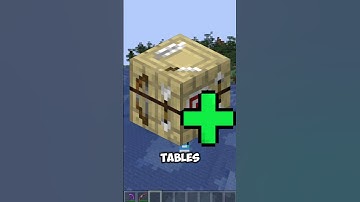 I GAVE THE FLETCHING TABLE A USE!!  #minecraft #gaming #mcmods