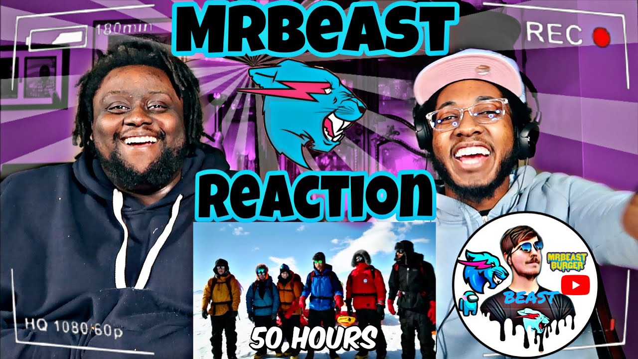 I Survived 50 Hours In Antarctica *MrBeast* Reaction!!!!