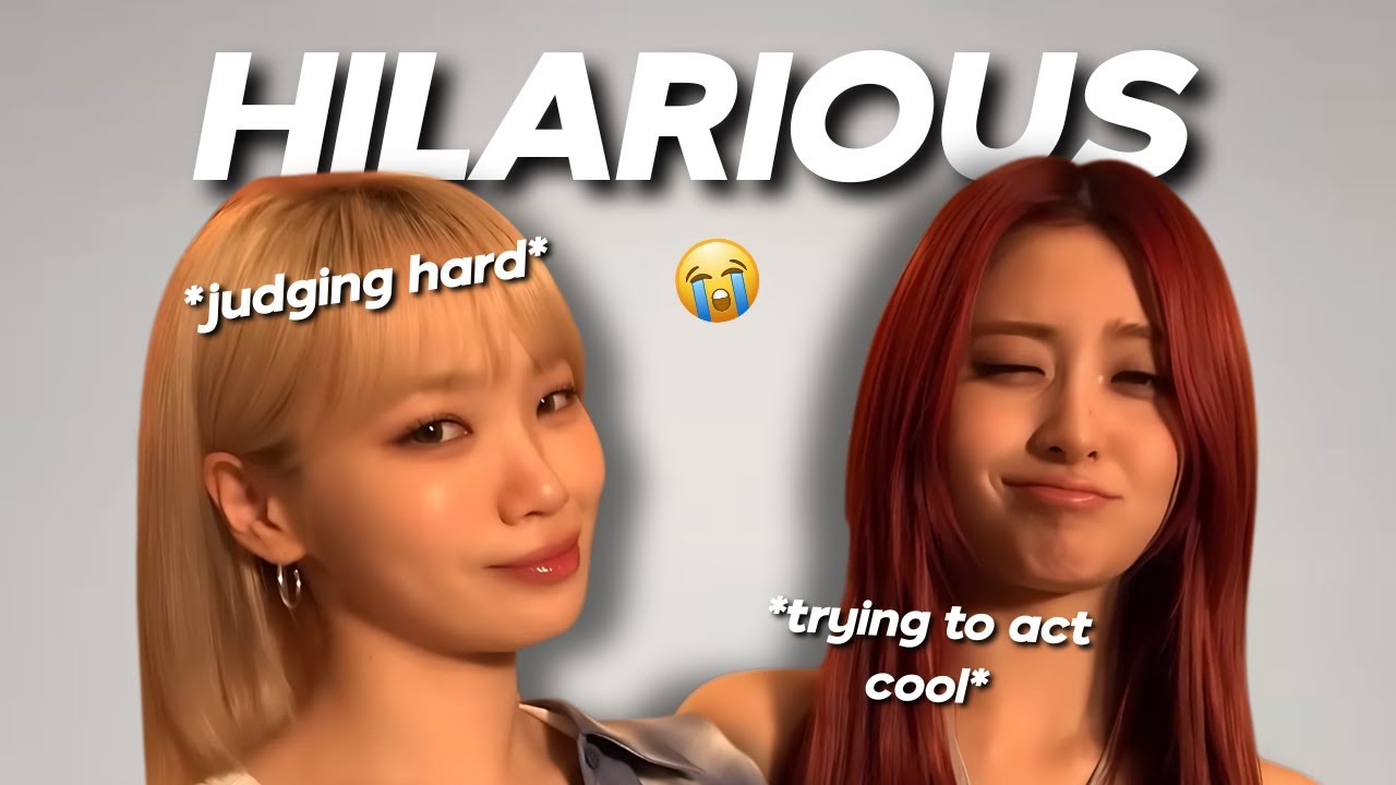 HILARIOUS le sserafim moments that live in my head rent free