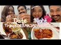 Trying Korean &amp; Japanese Food for the First Time as a Couple! 🍜🍱 | Date Night Vlog