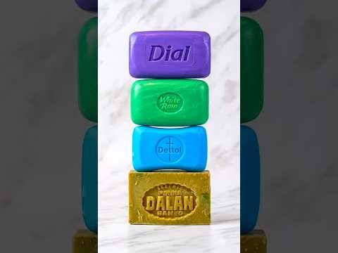 Soft & Dry Soap ASMR ✨ Satisfying Sounds #asmr #soap #soapcutting #drysoap #satisfying #shorts