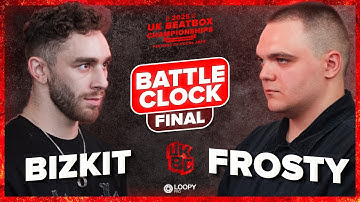 Bizkit 🇺🇸 vs Frosty 🇬🇧 | UK Beatbox Championships 2025 | Battle Clock Final
