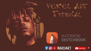 VEXEL ART TUTORIAL part 1 (Autodesk sketchbook)