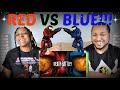 Death battle! "Red VS Blue (Rooster Teeth)" REACTION!!!