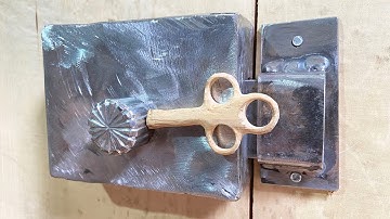 Chốt Cửa Tự Chế Độc Đáo #12 | Hướng Dẫn Làm Chốt Cửa Tự Khóa Tại Nhà