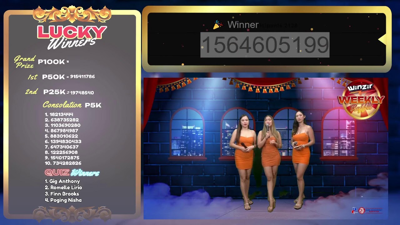 WinZir Weekly Raffle!