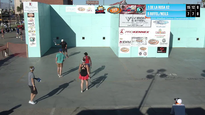2020 Vegas 3wb Women's Pro Mixed Doubles Semis - D...