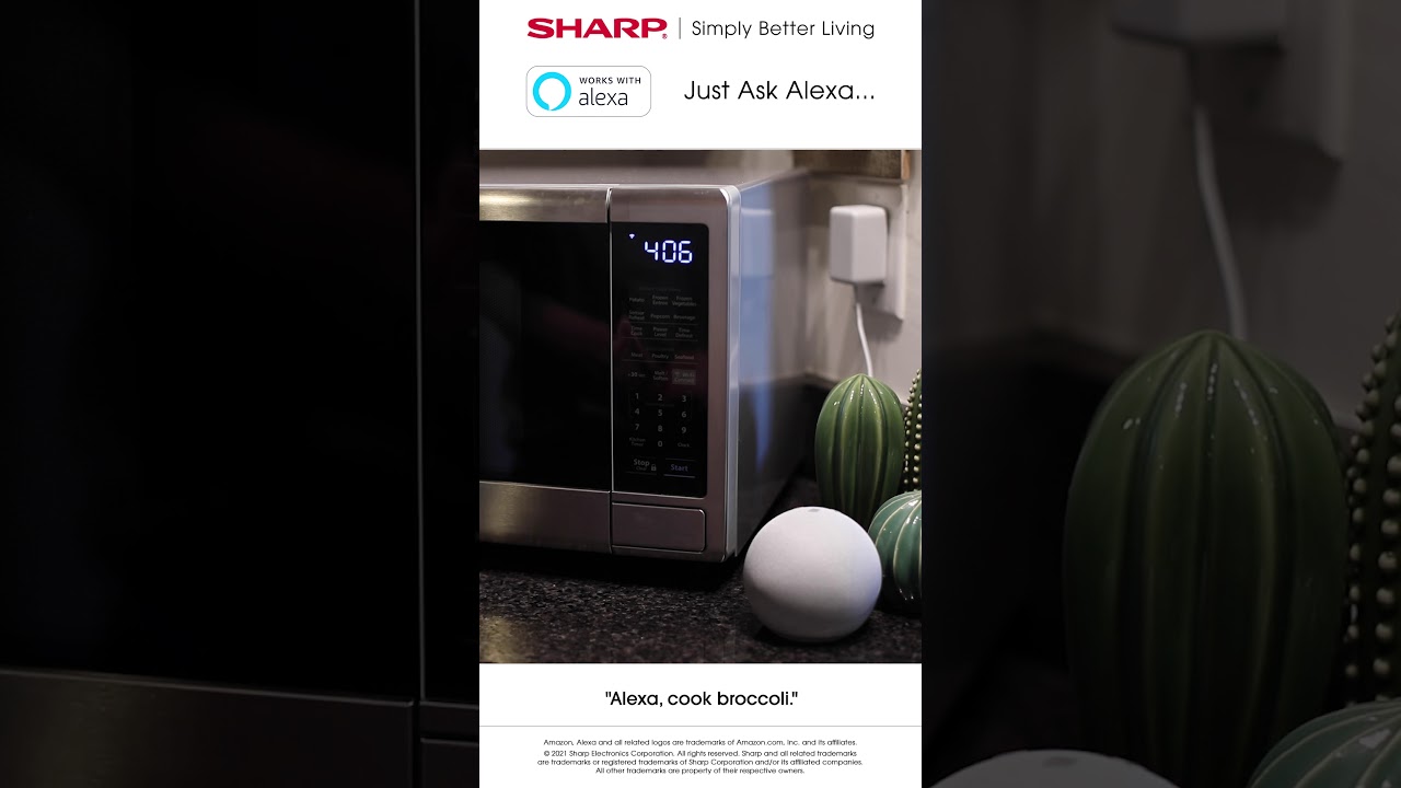 Sharp Smart Countertop Microwave Oven (SMC1449FS) Review