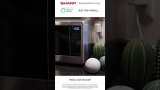 Sharp Microwave with Alexa Cooking Controls (SMC1449FS)