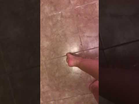 Foot fetish dirty feet Карина запачкала ножки
