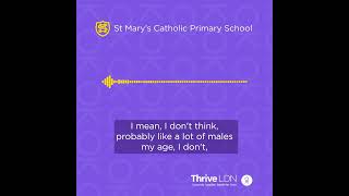 St Mary's Catholic Primary School - Who do you go to for support with your wellbeing