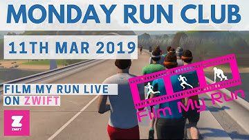 Zwift Running LIVE | Monday Run Club