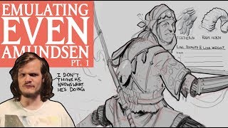 EMULATING EVEN AMUNDSEN 1: Line, Texture, Rendering