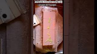 HOW To SHARPENING W WMARK & MULTI-TAPER Clipper BLADES,/Used 1 Yrs/ROTTEN CONDEMED/45\45° AP/FTTC.