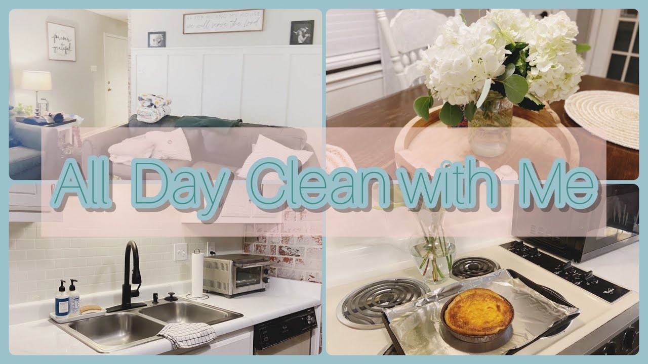 All Day Clean with Me! - YouTube