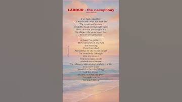 Thumbnail of Labour - Paris paloma (lyrics) #labour #parispaloma #lyrics #trending #shorts #song #thecacophony