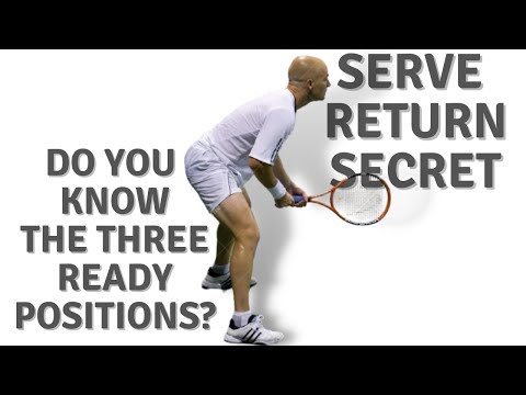 How to use the Ready Position to have a great Serve Return