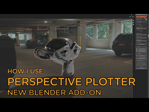 PERSPECTIVE PLOTTER OVERVIEW TUTORIAL - BLENDER ADD-ON