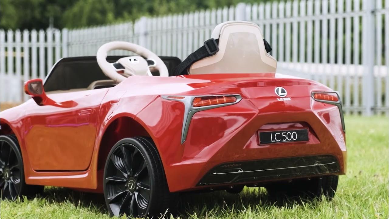 Lexus LC500 12v Battery Electric Ride On Car For Kids with Parental