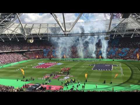 AMAZING Bubbles rendition at opening of London Stadium