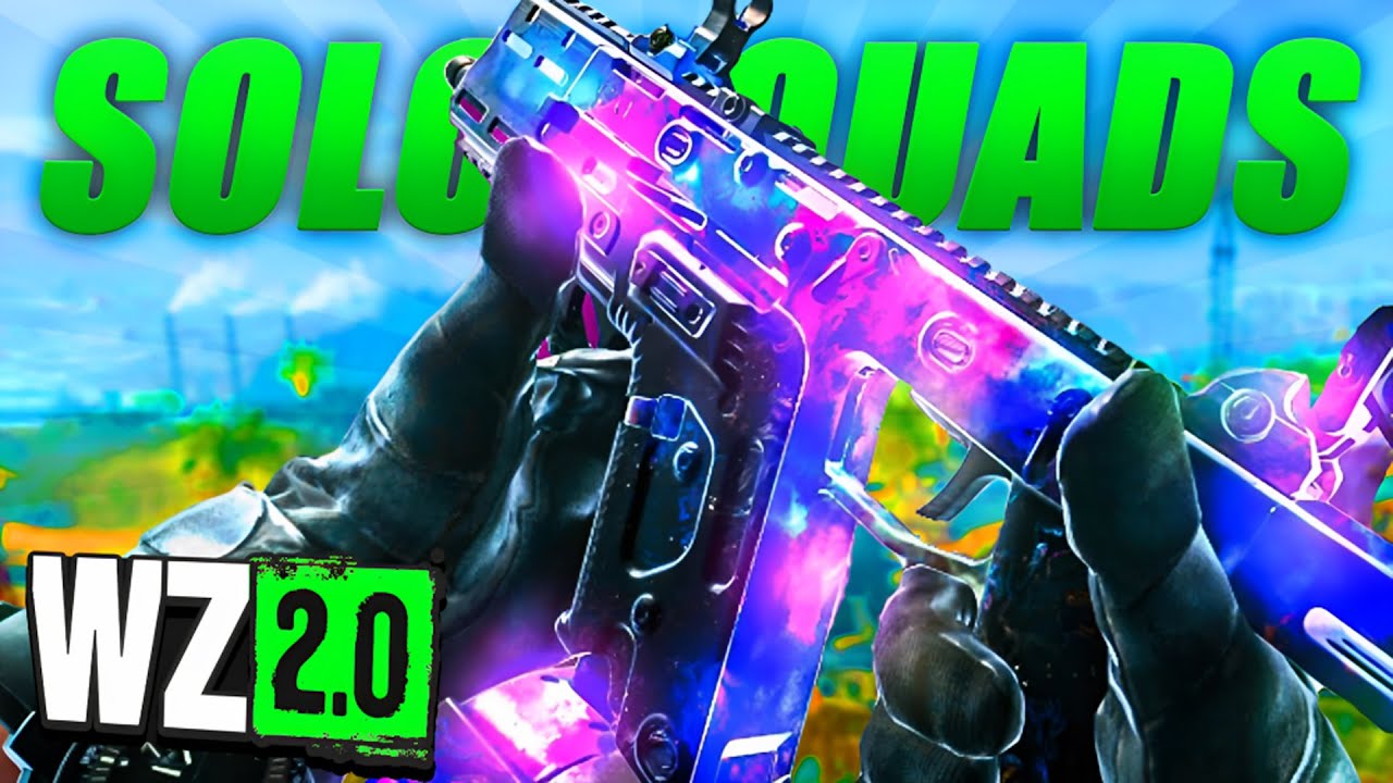 (45 Kills) Warzone 2 SOLO vs Quads World Record Using RPK & Fennec ...