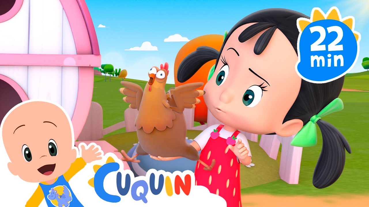 Colitas, ¿dónde está el pollito? | El cubo de formas de Cuquín y más vídeos de Cuquín