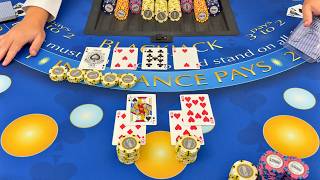 I WON OVER $1,000,000 SPLIT BETTING 8’s IN AMAZING BLACKJACK HIGH LIMIT ROOM CASINO SESSION WIN!
