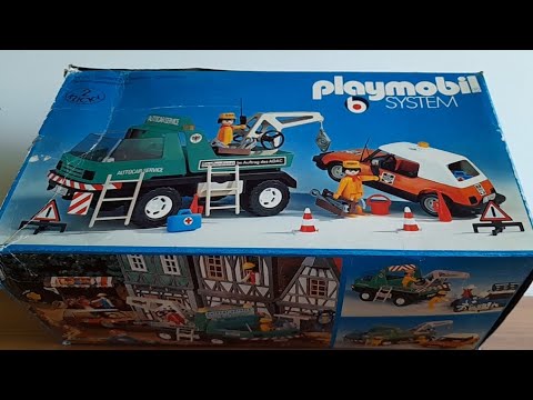 Playmobil vintage - Camion de dépannage et voiture réf. 3473 - Jeux & Jouets