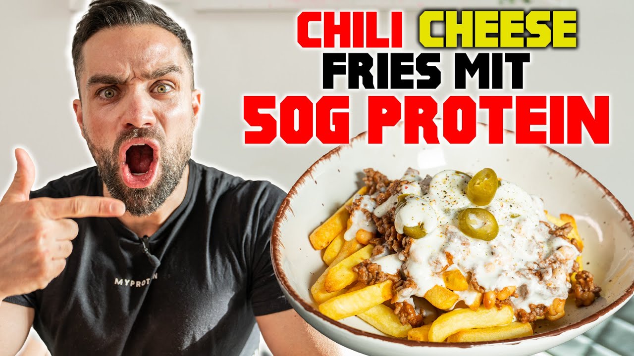 High Protein CHILI CHEESE FRIES | Lecker & Top Nährwerte (53g Protein)