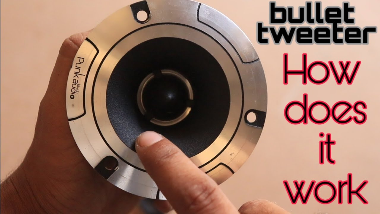 bullet tweeter punk audio