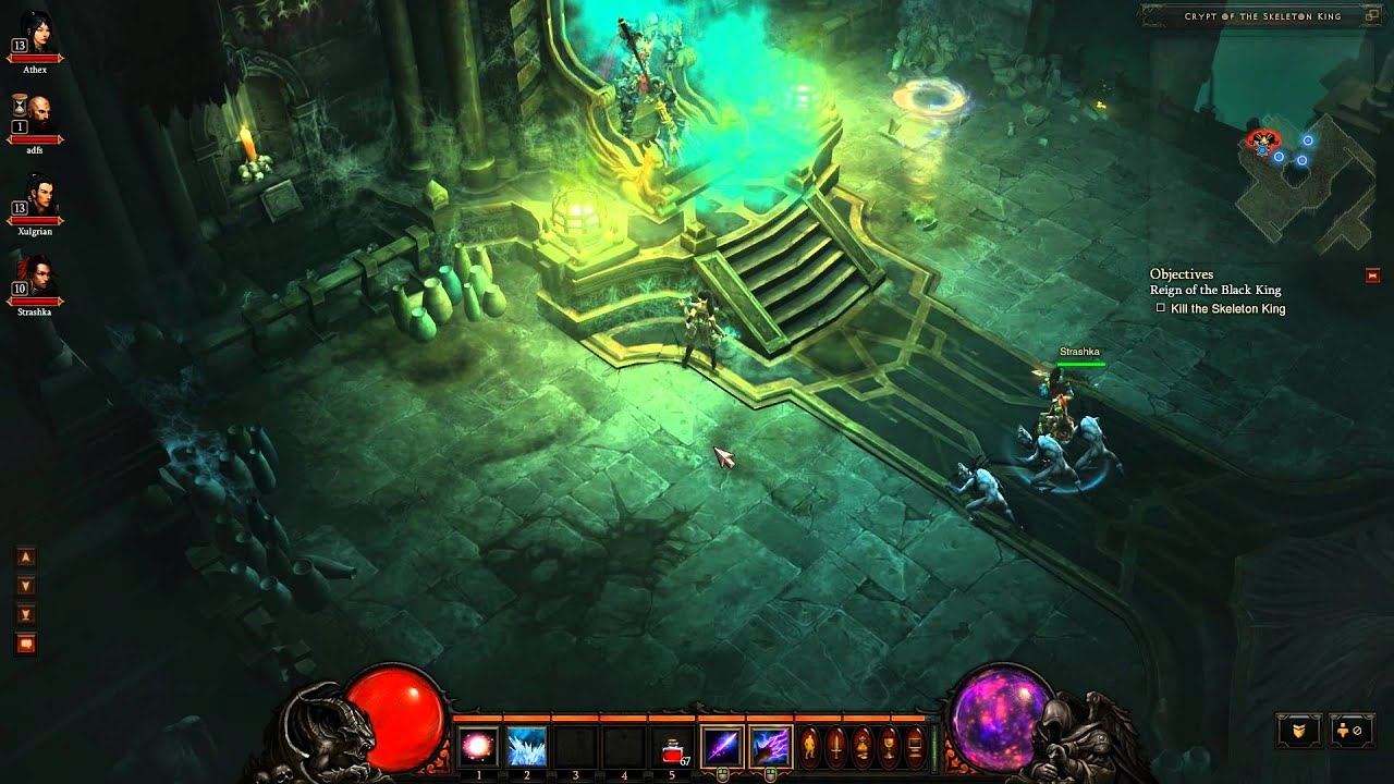 Diablo 3 beta Skeleton King 1080p Post Patch 9