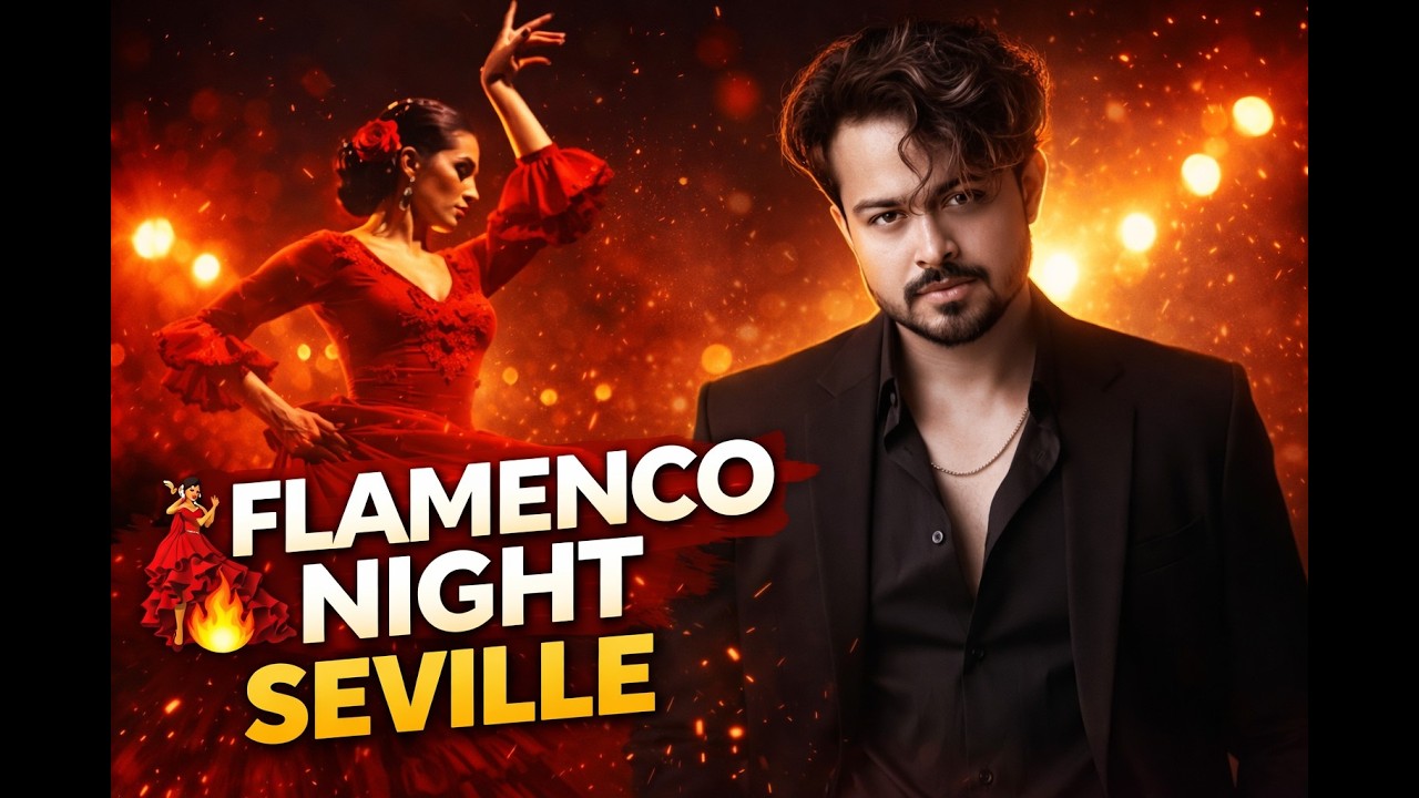 Seville Flamenco Show 🇪🇸 | Authentic Spanish Dance Experience in Spain | Andalusia Travel Vlog