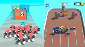 MERGE ALPHABET LORD RUN Merge Battles GamePlay - Android Part 3