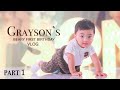 GRAYSON’S BEARY FIRST BIRTHDAY VLOG (Part 1) 🐻 + HE IS BAPTIZED ⛪️ | Maricel Tulfo-Tungol