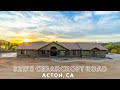 Stunning Acton Pool Estate! 32175 Cedarcroft Rd, Acton, CA