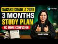 NABARD Grade A 2026 : 3 Months Study Plan for Phase 1 and Phase 2 Preparation