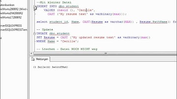 SQL Server Filestream Demo Deutsch