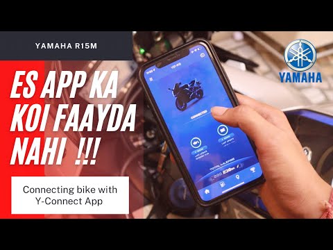Connecting Yamaha R15m with the Y Connect App | bluetooth connection with Yamaha r15m
