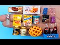 30 DIY MINIATURE BARBIE ~ Miniature of Food and Drinks, Life Hacks crafts !!!