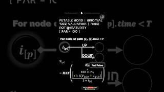 Putable Bond  Binomial Tree Valuation  NODE NOT @ Maturity{ Par = 100 }     #     Economics  !  Fina